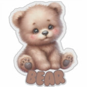 OURS - STICKER DE NURSERIE (Devant)