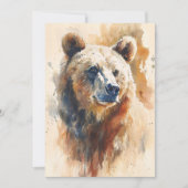 Ours Totem Esprit Animal Signification Carte (Devant)