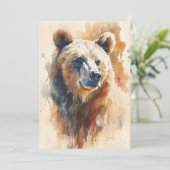 Ours Totem Esprit Animal Signification Carte (Debout devant)