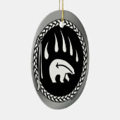 Ours Tribal Art Ornement Ours Personnalisé Garde-O (Droite)