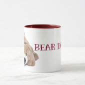 Ours vers le bas ! tasse (Centre)