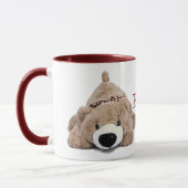 Ours vers le bas ! tasse (Gauche)