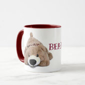 Ours vers le bas ! tasse (Devant gauche)