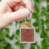 Oushak Rug Sleutelhanger (Hand)