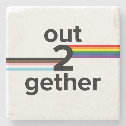 Out2together drink onderzetter (Voorkant)