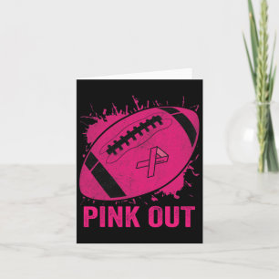 Out Borstkanker Awareness Football Borstkanker Kaart
