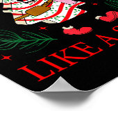 Out Here Looking Like A Snack Funny Christmas Tree Poster (Hoek)