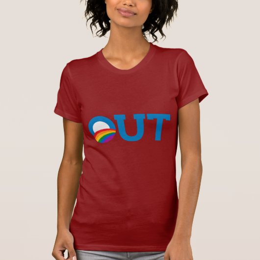 OUT OBAMA T-SHIRT (Voorkant)