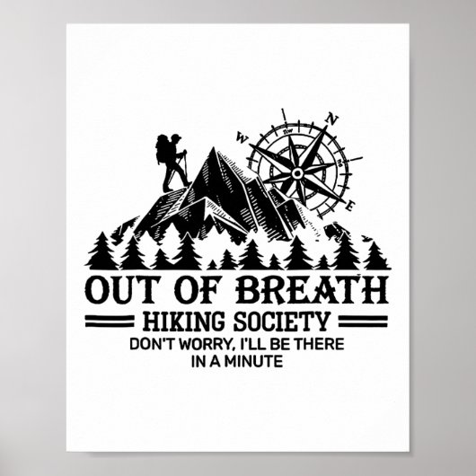 Out Of Breath Hiking Society 2 Poster (Voorkant)