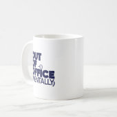 Out Of Office Mentally Funny Mug (Devant gauche)