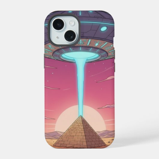 Out of This World Beam iPhone 15 Hoesje (Achterkant)
