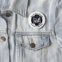  ‘Out of This World’ verjaardagsfeest Button