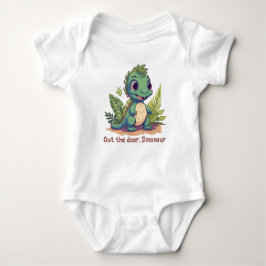 Out the door, Dinosaur Romper