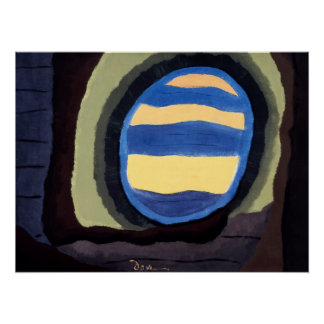 Out the Window van Arthur Dove | Abstracte Wandkun Perfect Poster