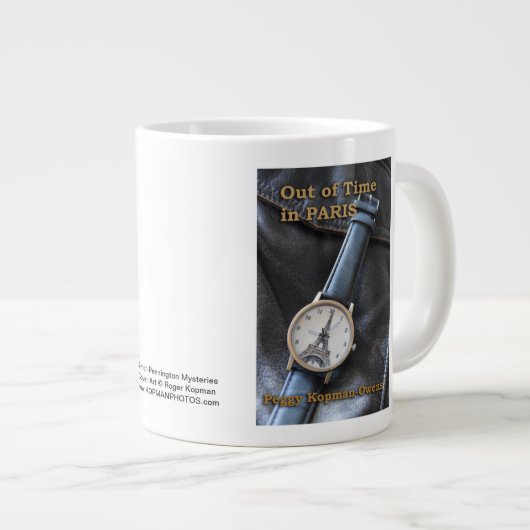 "Out Time in Paris" Mug de café géant (Devant droit)