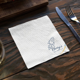 Out to Space Birthday Party Servet