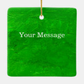 Out Walking the Dog Keramisch Ornament (Achterkant)