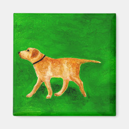 Out Walking the Dog Magneet