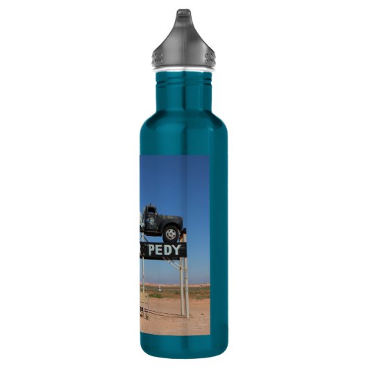 Outback Coober Pedy Gepersonaliseerd Souvenir Waterfles (Rechts)