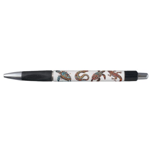 Outback Earth Spirits, Aboriginal kunst Pen (Voorkant)