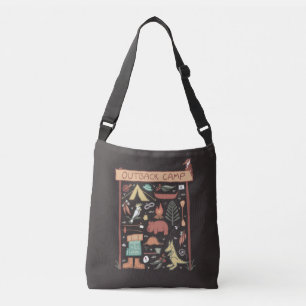 Outback Kamp Australische Dieren Kamperen Crossbody Tas