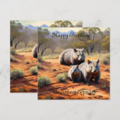 Outback Trio: Wombat Wanderers, (Voorkant / Achterkant)