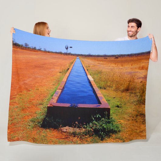 OUTBACK-TROG FLEECE DEKEN (In situ)