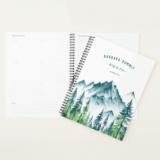 Outdoor Adventure Travel Guide Mountain Pine (Devant avec enveloppe)