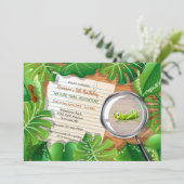 Outdoor Avontuur Verjaardagsfeest Kaart (Staand voorkant)