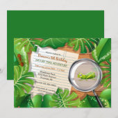 Outdoor Avontuur Verjaardagsfeest Kaart (Voorkant / Achterkant)