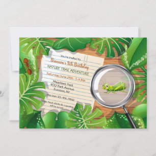 Outdoor Avontuur Verjaardagsfeest Kaart