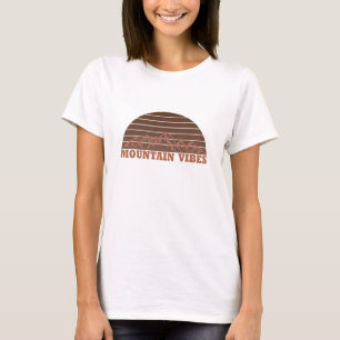 Outdoor bergvibes wandelliefhebber t-shirt