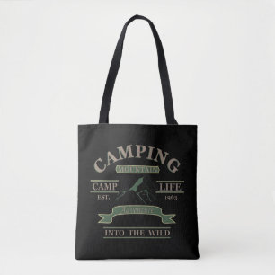 Outdoor camping camper leven draagtas