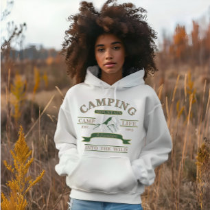 Outdoor camping camper leven hoodie