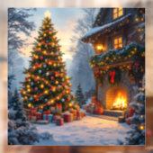 Outdoor Christmas Window Cling Raamsticker (Vel 2)