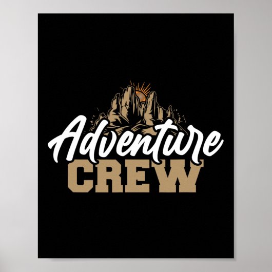 Outdoor Exploration Wandelen Adventure liefhebbers Poster (Voorkant)
