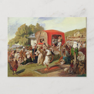 Outdoor Fete in Turkije, c.1830-60 Briefkaart