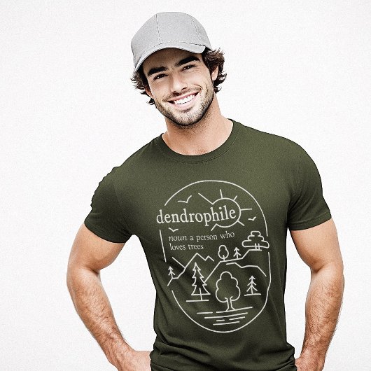 Outdoor Gift Trees Dendrophile Definitie T-shirt