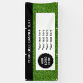 Outdoor Golf Industry Logo Banner (Verticaal)