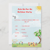 Outdoor Invitation (Devant)