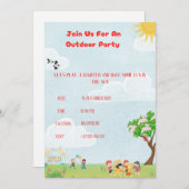 Outdoor Invitation (Devant / Derrière)