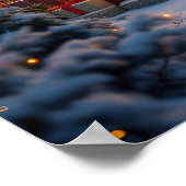 Outdoor kerst Poster (Hoek)