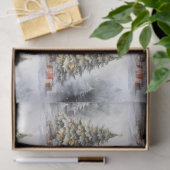 Outdoor kerstboom met Cadeaus Tissuepapier (Geschenk)