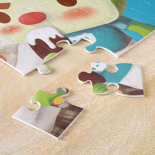 Outdoor Market Fun Legpuzzel (Zijkant)