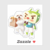 Outdoor Market Fun Sticker (Vel)