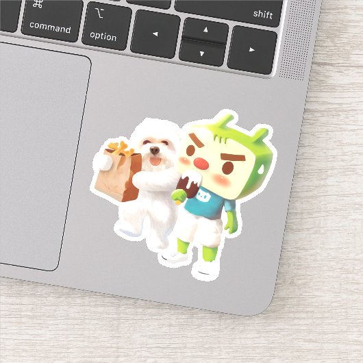 Outdoor Market Fun Sticker (Detail)