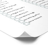 Outdoor Scavenger Hunt Kinder Activiteiten Printab Poster (Hoek)