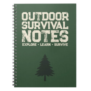 Outdoor Survival Notities Groen Woud Notitieboek