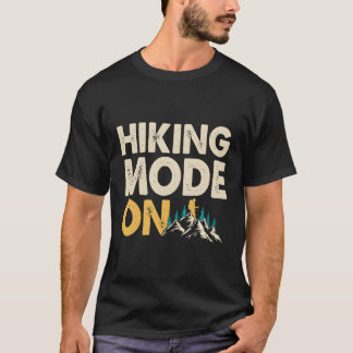 Outdoor wandelen voor wandelen t-shirt