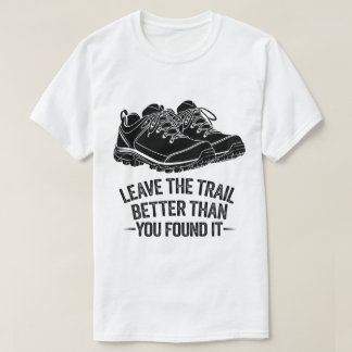 Outdoor Wandelschoenen Natuur Conservation Design T-shirt